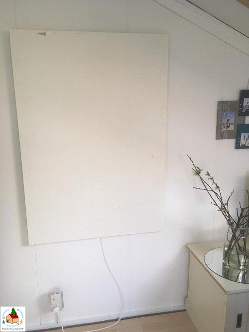 wall-mounted infrared heating panel